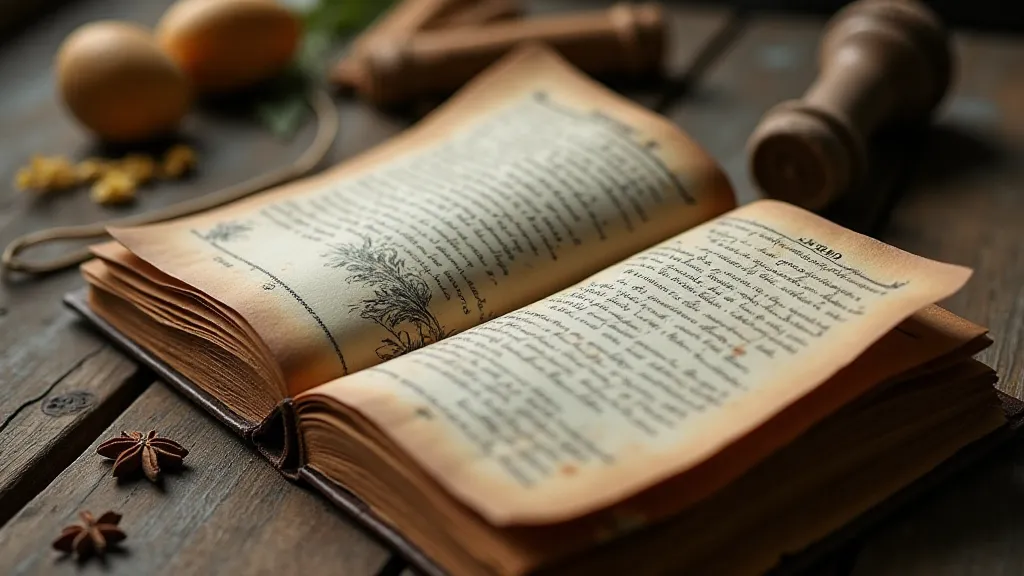 Open spice merchant's journal